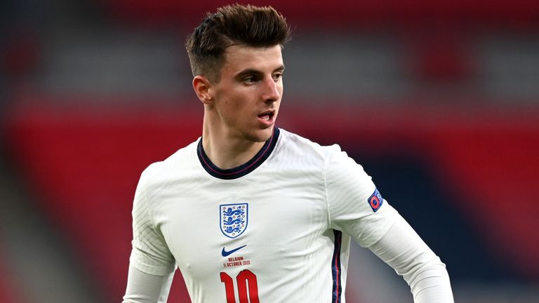 Mason Mount played a key role in England's 2-1 win over Belgium on Sunday