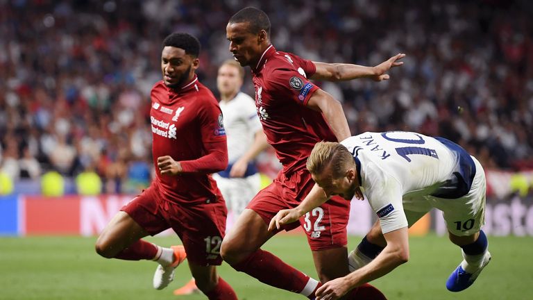 Joe Gomez and Joel Matip