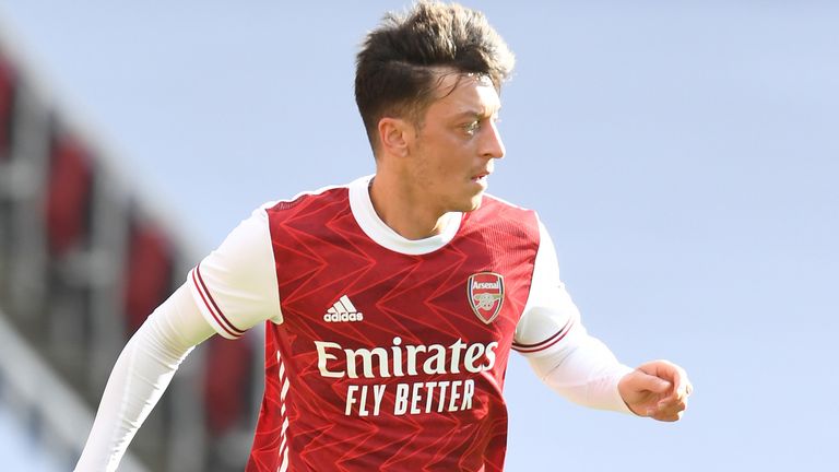 Mesut Ozil is yet to play for Arsenal this season