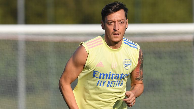 Mesut Ozil has not played for Arsenal since March