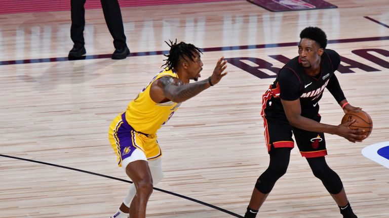 Will Bam Adebayo&#39;s return from injury help the Miami Heat level the NBA Finals against the Los Angeles Lakers in Game 4?