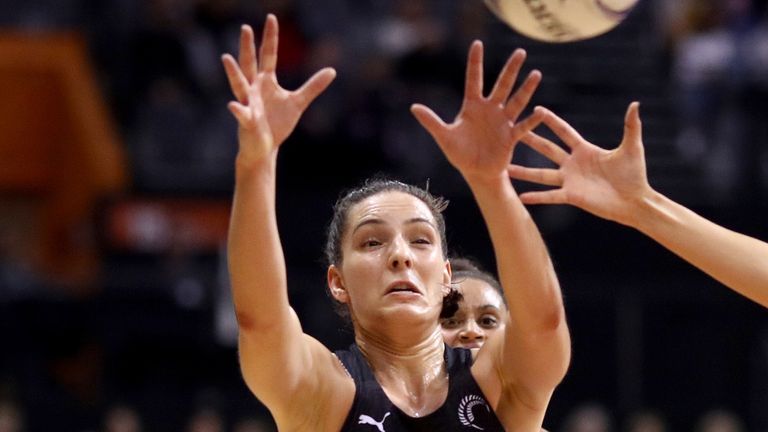 England's disrupted the Silver Ferns' flow during the first Test match