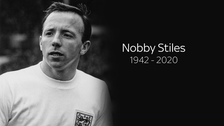 England World Cup winner Nobby Stiles dies aged 78