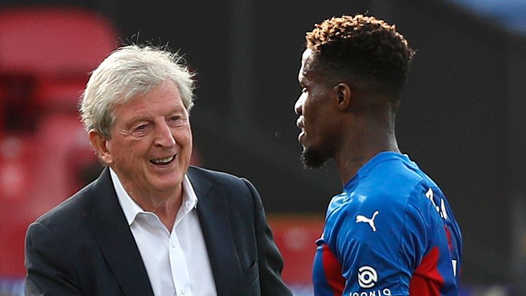 Roy Hodgson says Crystal Palace won&#39;t entertain any late bids for Wilf Zaha