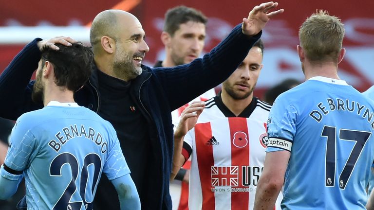 Pep Guardiola says he still has ambitions with Man City