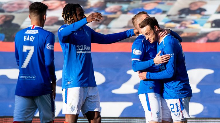 Rangers 2-0 Ross County: James Tavernier fires Gers back to the top