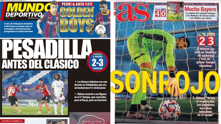 Real Madrid newspapers for Ben 2