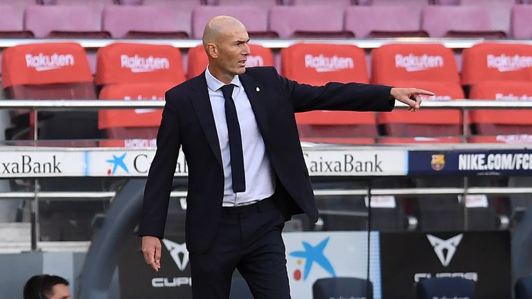 Zinedine Zidane was pleased his side bounced back after a difficult week