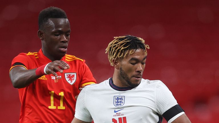 Reece James made his senior England debut as a second-half substitute in the friendly win over Wales