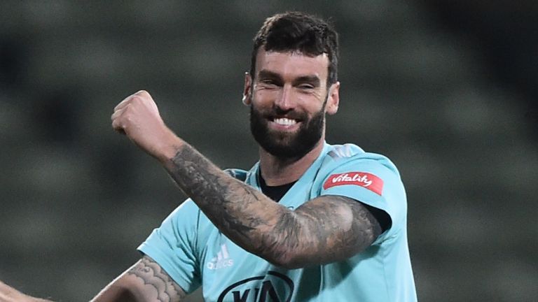 Reece Topley, Surrey, Vitality Blast final vs Notts at Edgbaston