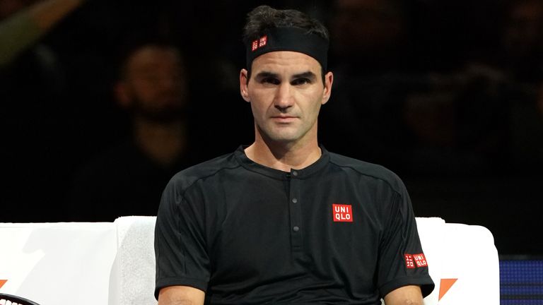 Roger Federer at the ATP Finals