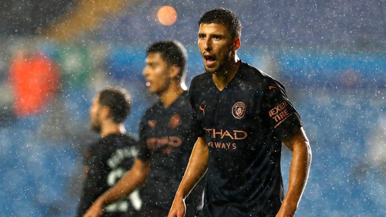 Ruben Dias on his Manchester City debut against Leeds United