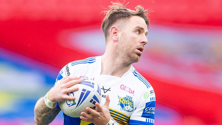 Picture by Allan McKenzie/SWpix.com - 17/10/2020 - Rugby League - Coral Challenge Cup Final - Leeds Rhinos v Salford Red Devils - Wembley Stadium, London, England - Leeds's Richie Myler.