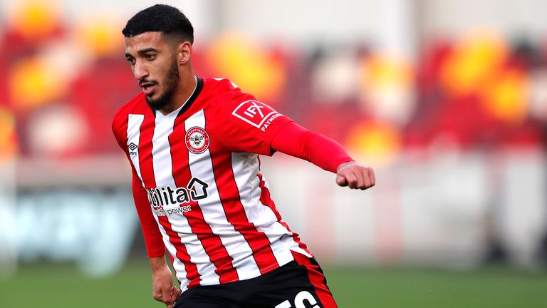 Said Benrahma featured for Brentford, despite being linked with a move away before the deadline