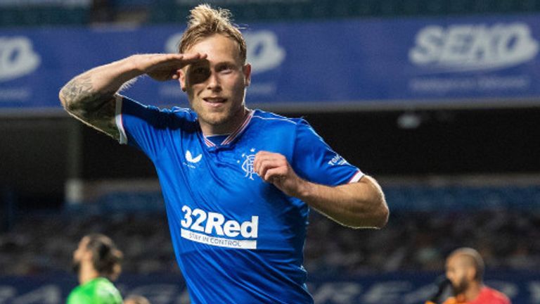 Scott Arfield set Rangers on course for the Europa League group stage