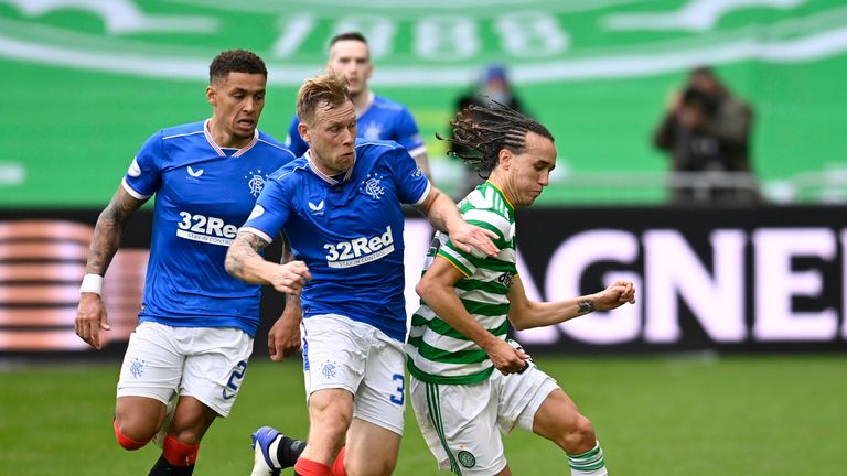 Scott Arfield's intricate play helped force Rangers into a two-goal lead after half-time