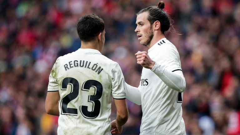 Reguilon and Bale played together during the 2018/19 season