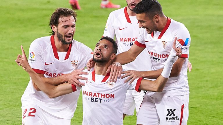 Youssef En-Nesyri netted a stoppage-time winner for Sevilla