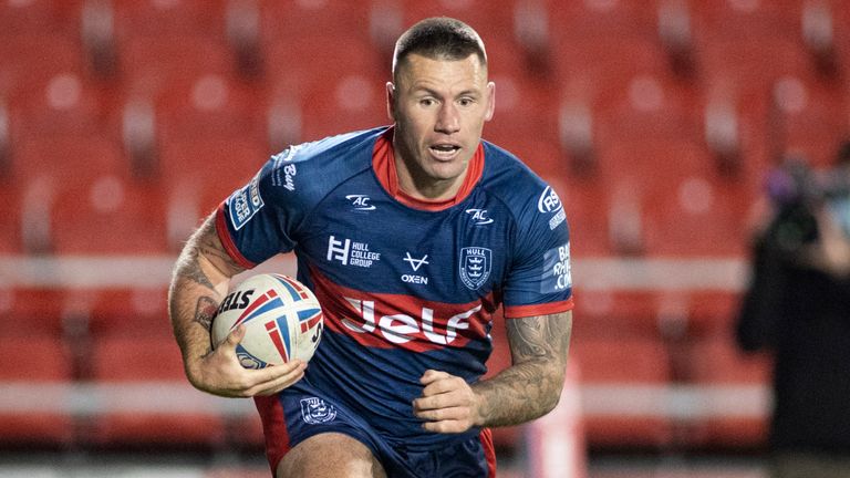 Shaun Kenny-Dowall's try helped Hull KR narrow the gap at half time