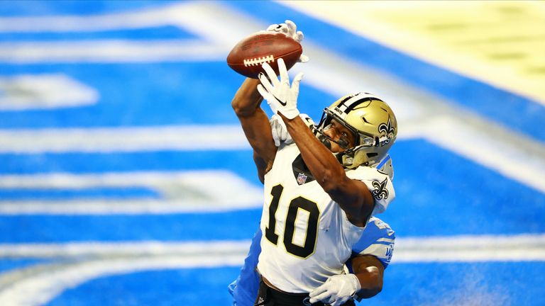 Smith for the New Orleans Saints