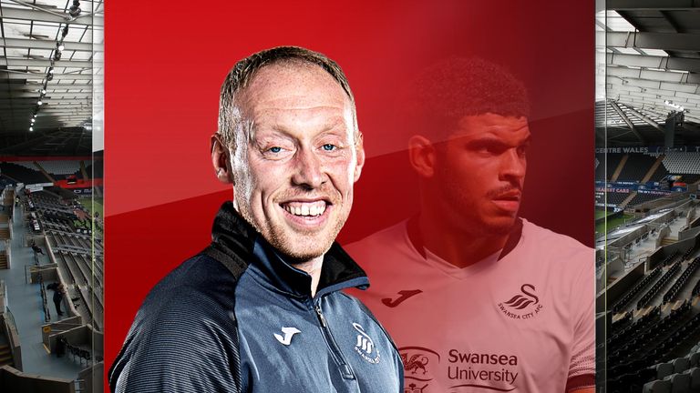 Swansea boss Steve Cooper has linked up again with his former England player Morgan Gibbs-White