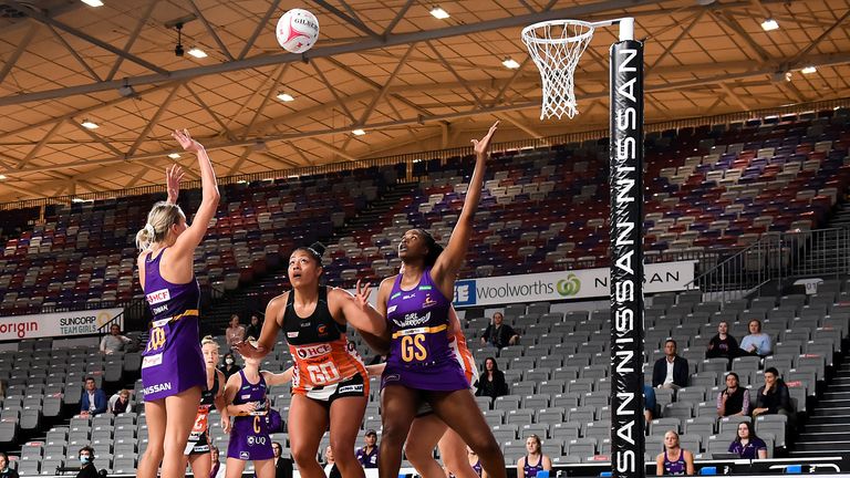 Tippah Dwan of the Firebirds has impressed Scotland's head coach