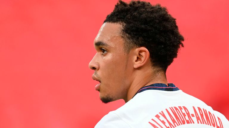 What is Trent Alexander-Arnold's best position in England's 3-4-3 system?