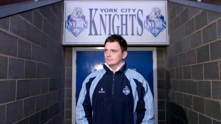 Pix: Ben Duffy/SWpix.com.....Rugby Super League - York City Knights coach - Richard Agar ...23/03/2004..York City Knights coach, Richard Agar..?COPYRIGHT PICTURE>>SIMON WILKINSON>>08700920092>>.