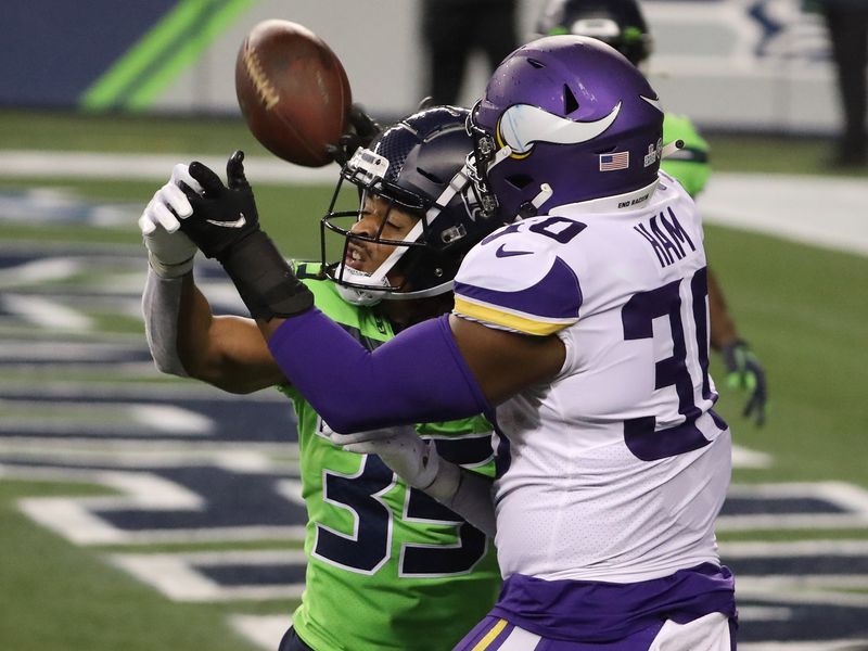 Vikings lose to Seattle 27-26 on fourth-down TD with 15 seconds to play