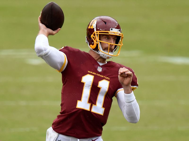 Alex Smith carted off from Redskins' game vs. Texans with ankle injury