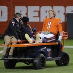 Nick Foles carted off with injury in Bears' loss to Vikings - Arizona  Desert Swarm