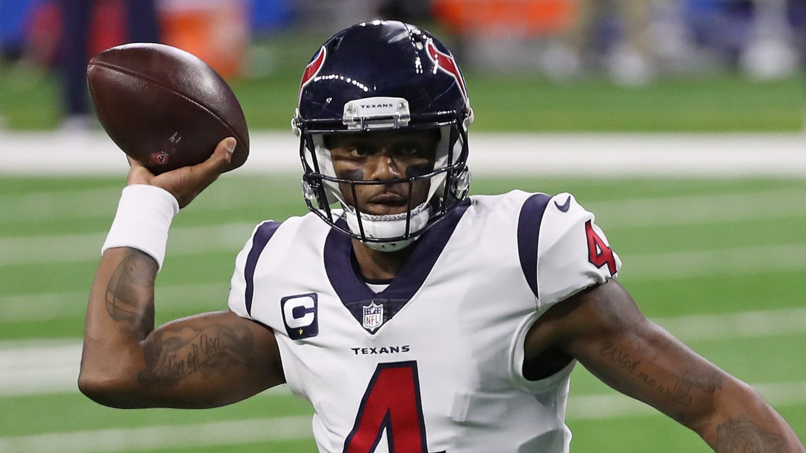 Deshaun Watson dazzles on Thanksgiving as Texans beat Lions, NFL