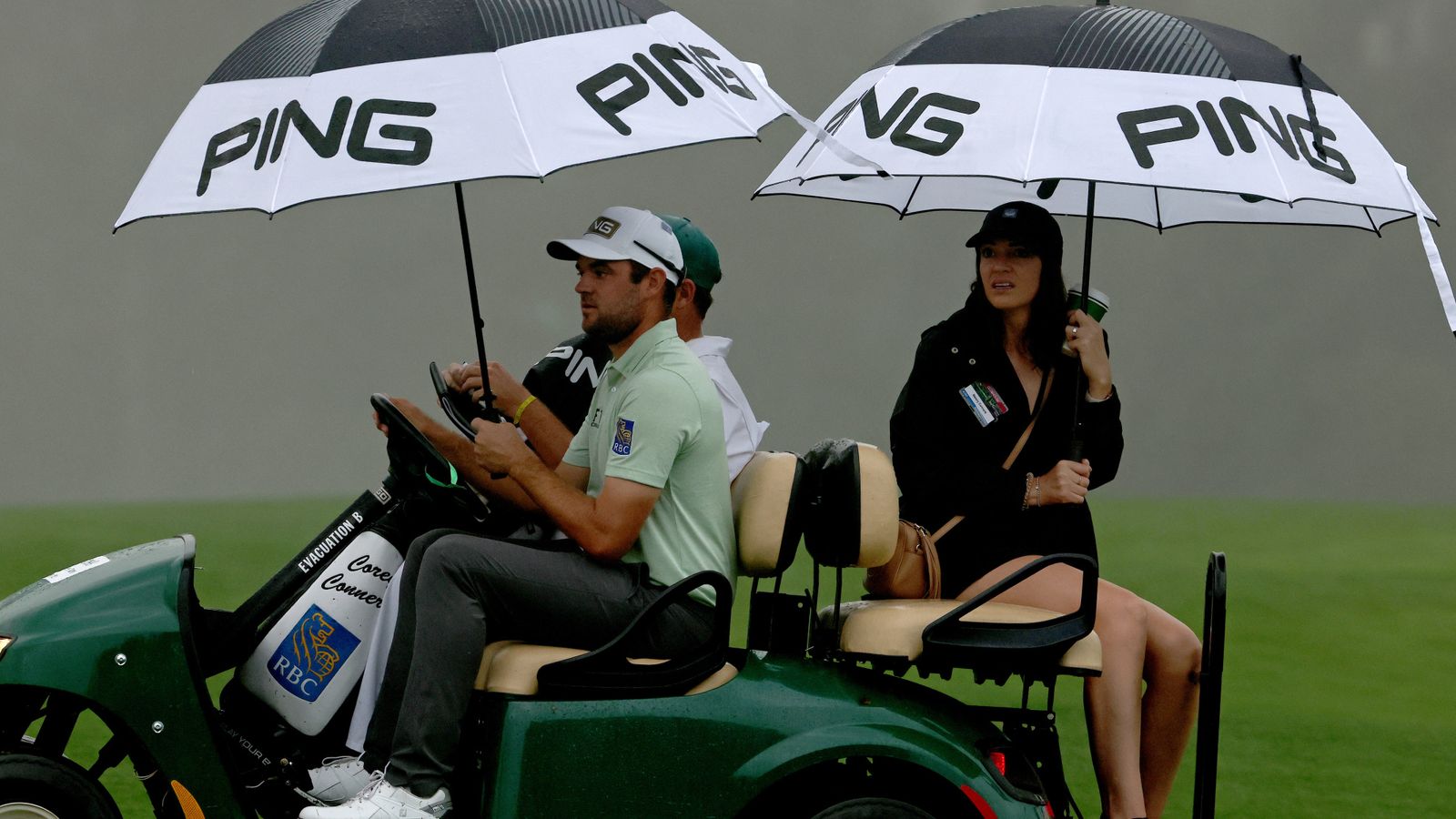 The Masters First round suspended for almost three hours due to bad weather at Augusta Golf