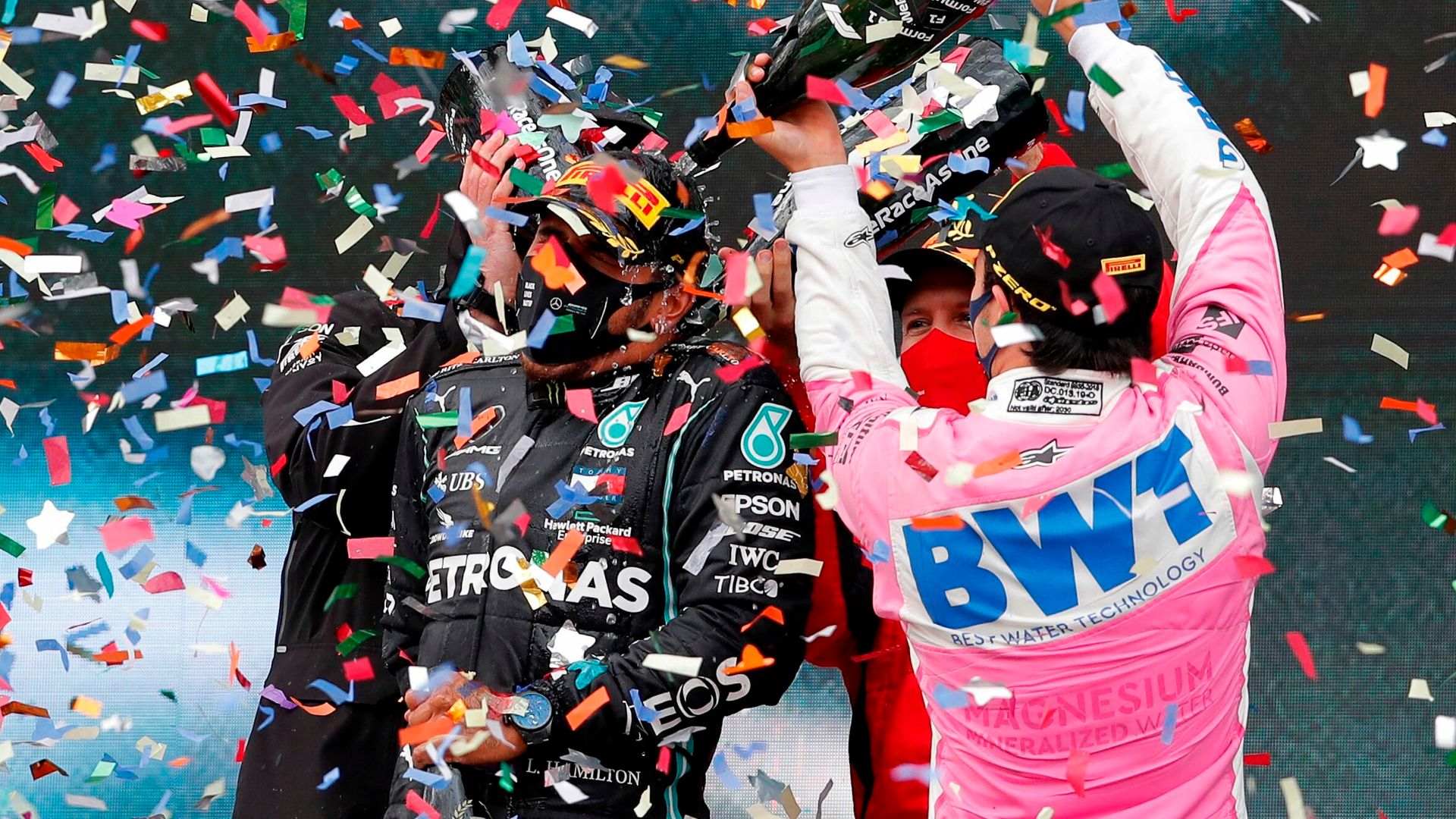 Hamilton the champion: F1 points standings