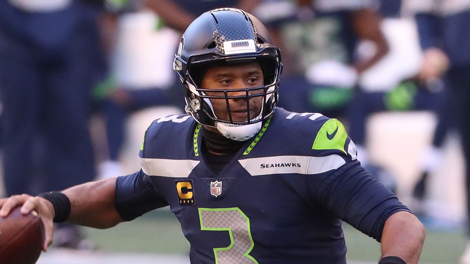 Wilson throws four TDs to sink San Fran