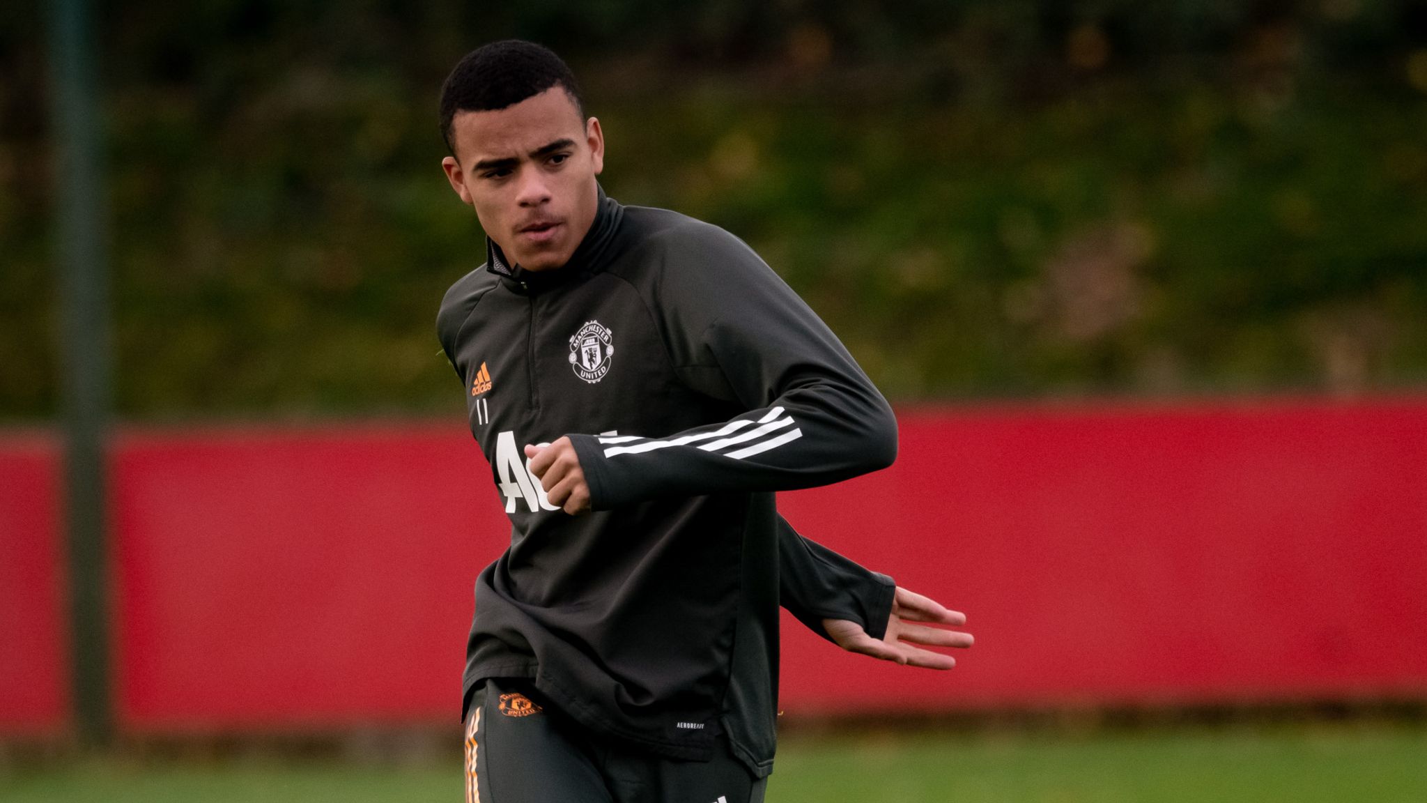Mason Greenwood back in training at Man Utd after missing victory