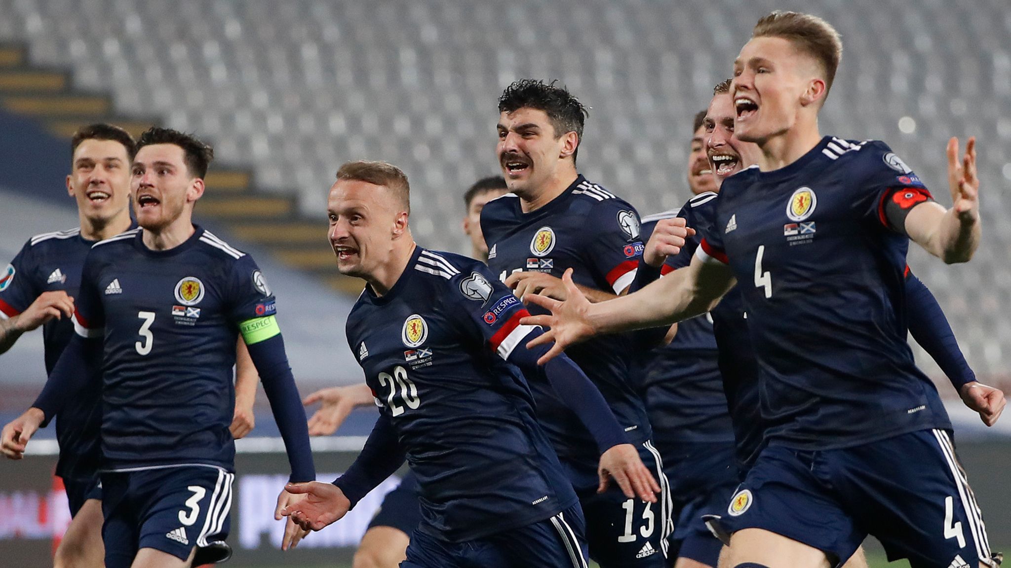Euro 2020: Scotland Qualify For First Major Tournament In 23 Years