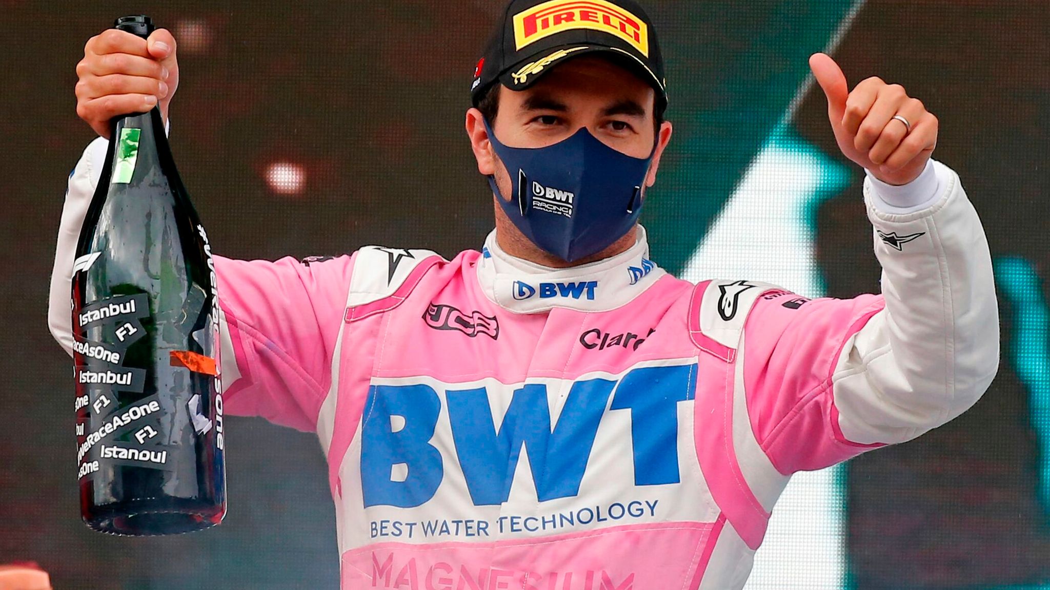 2021 Sergio Perez Race Worn Red Bull Racing F1 Suit – Racing Hall
