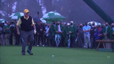 Nicklaus and Player start The Masters 