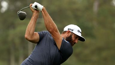 DJ 'driving it beautifully' for Masters