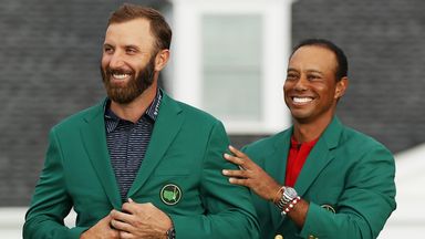 DJ presented with Green Jacket