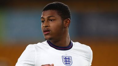Rhian Brewster has left the England U21 squad ahead of Tuesday's match against Albania