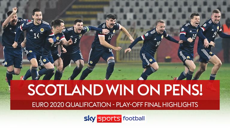 organ kvalitet Identitet Scotland qualify for Euro 2020 - and book England showdown in Group D |  Football News | Sky Sports