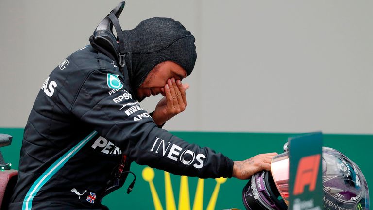 Lewis Hamilton claims his seventh World Championship