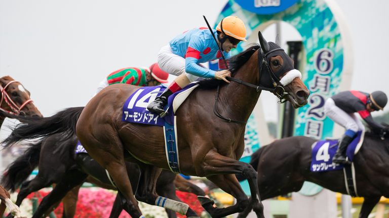 Jockey Christophe Lemaire riding Almond Eye