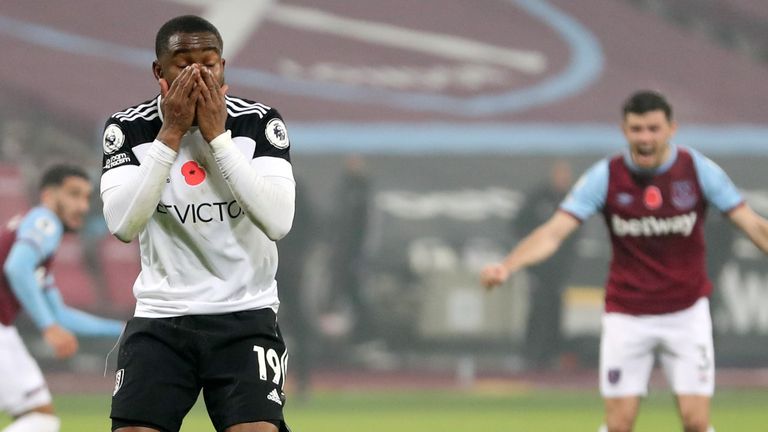Ademola Lookman misses a Panenka penalty in the last minute against West Ham