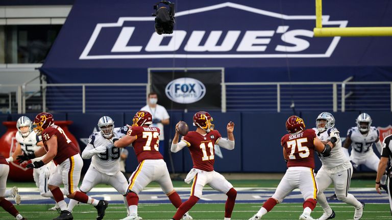 Highlights as the Washington Football Team thrashed the Dallas Cowboys 41-16 on NFL Thanksgiving at AT&T Stadium.
