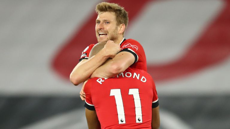 Stuart Armstrong sealed the win to put Southampton top of the league