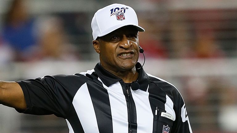 Referee Jerome Boger