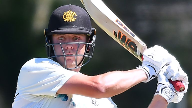 ADELAIDE, AUSTRALIA - NOVEMBER 02: Cameron Green of Western Australia bats during day four of the Sheffield Shield match between Western Australia and Tasmania at Gladys Elphick Park on November 02, 2020 in Adelaide, Australia. (